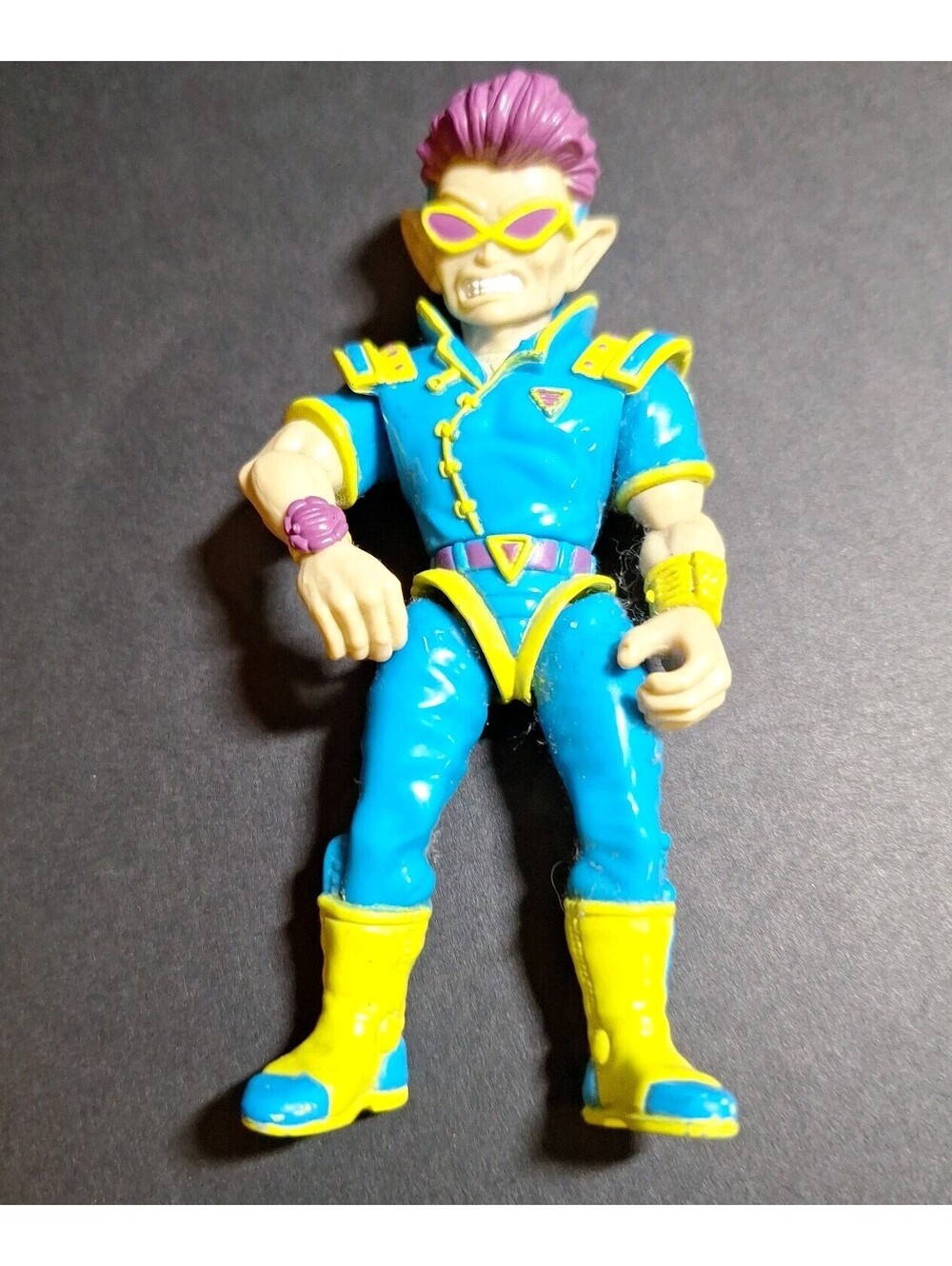 Vintage TMNT Zak the Neutrino 1991 Action Figure NO COO Variant Playmates Loose